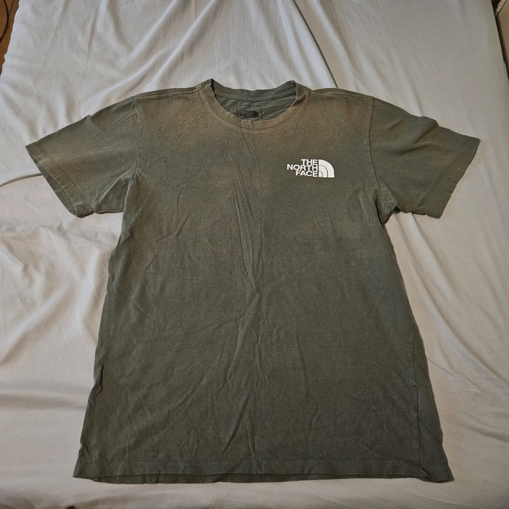 Mens The North Face Shirt Green Size Small *SEE PICTURES*